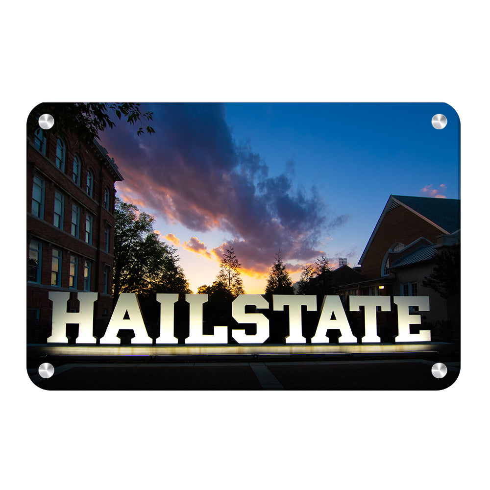 Mississippi State Bulldogs - Hail State - College Wall Art #Canvas