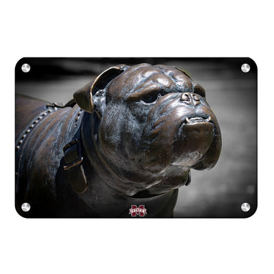 Mississippi State Bulldogs - M State Bulldog - College Wall Art #Metal