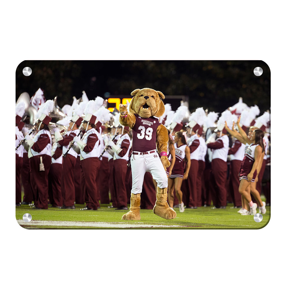 Mississippi State Bulldogs - Bully Pre-Game - College Wall Art #Canvas