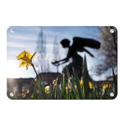 Mississippi State Bulldogs - Chapel Angel Daffodil - College Wall Art #Metal