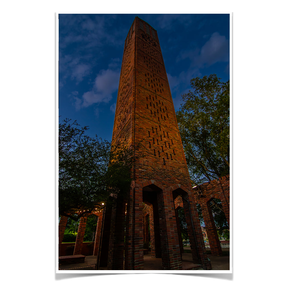 Mississippi State Bulldogs - Carillon Dusk - College Wall Art #Canvas
