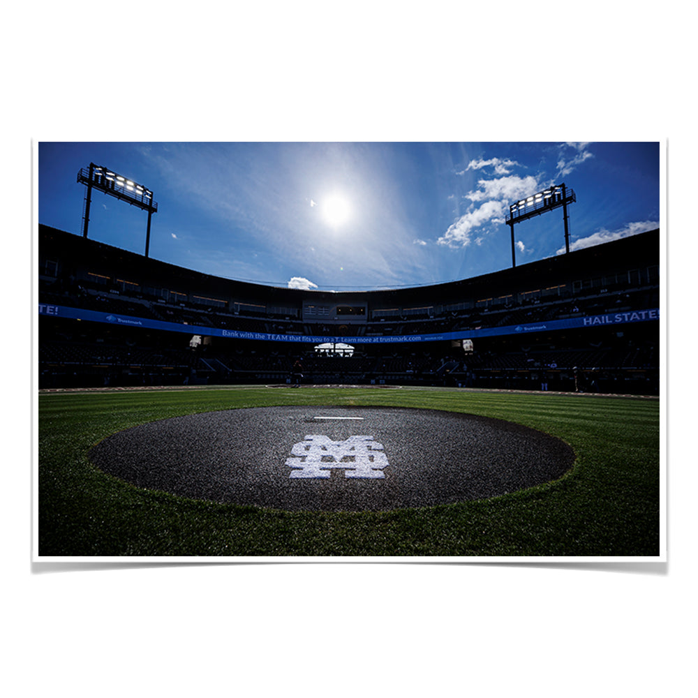 Mississippi State Bulldogs - Baseball Opening Weekend - College Wall Art #Canvas