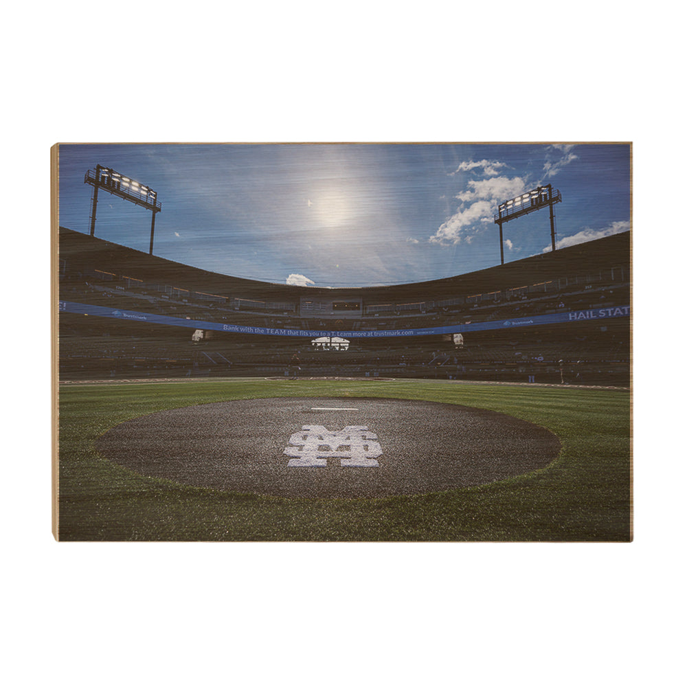 Mississippi State Bulldogs - Baseball Opening Weekend - College Wall Art #Canvas