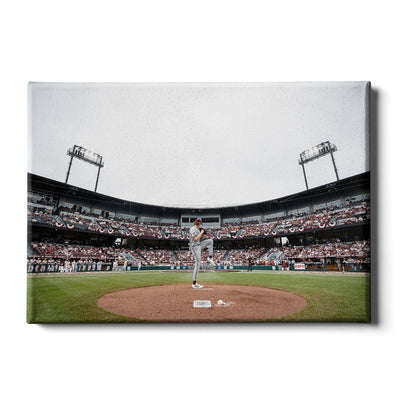 Mississippi State Bulldogs - First Pitch - College Wall Art #Canvas