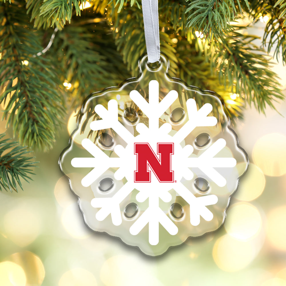 Nebraska Cornhuskers - Nebraska Snowflake Ornament