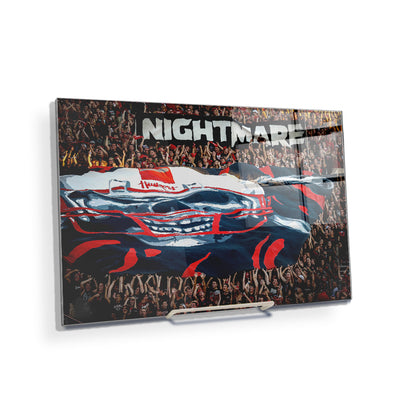 Nebraska Cornhuskers - Nightmare - College Wall Art #Acrylic Mini