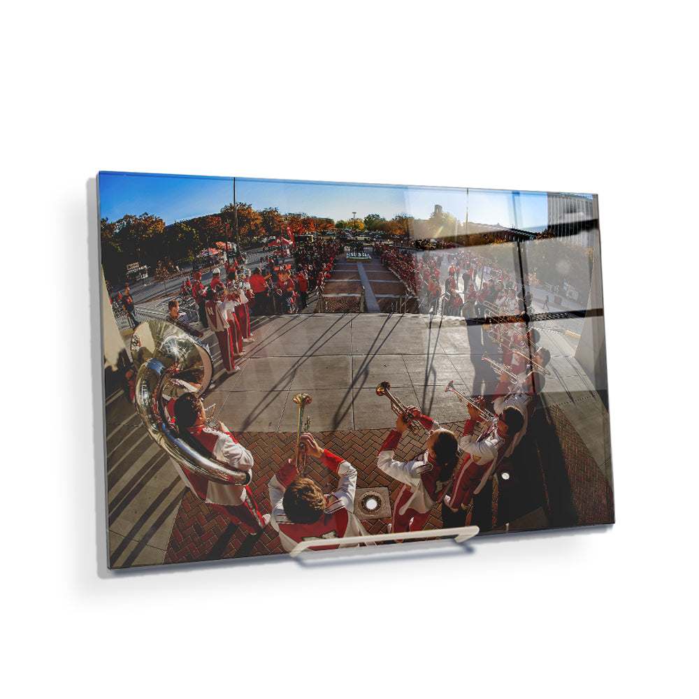 Nebraska Cornhuskers - The Pride of All Nebraska Trumpets - College Wall Art #Canvas
