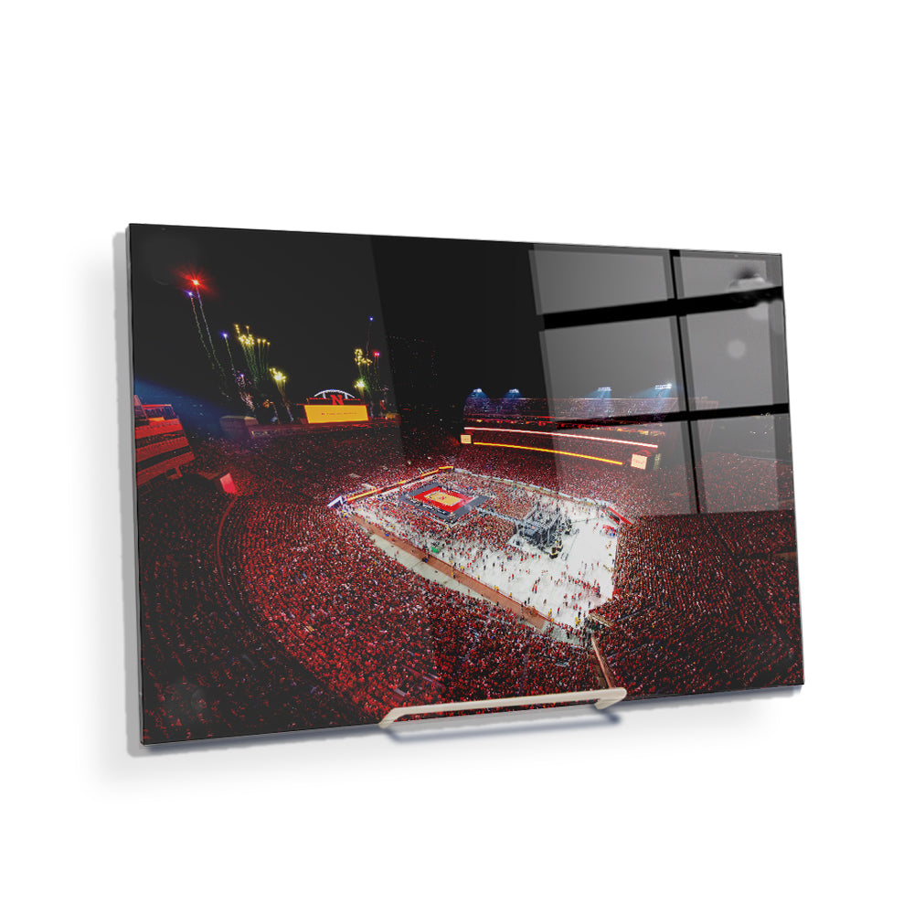 Nebraska Cornhuskers - Nebraska Volleyball Day - College Wall Art #Canvas
