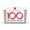 Nebraska Cornhuskers - Memorial Stadium 100 Years Through These Gates - College Wall Art #Metal