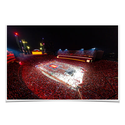 Nebraska Cornhuskers - Nebraska Volleyball Day - College Wall Art #Poster