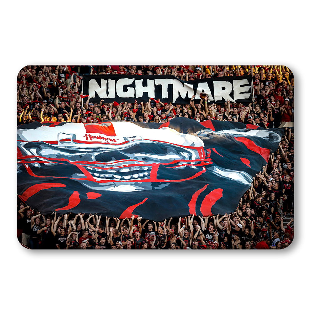 Nebraska Cornhuskers - Nightmare - College Wall Art #Canvas