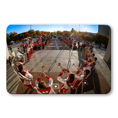 Nebraska Cornhuskers - The Pride of All Nebraska Trumpets - College Wall Art #PVC