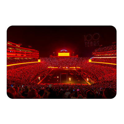 Nebraska Cornhuskers - 100 Years - College Wall Art #PVC