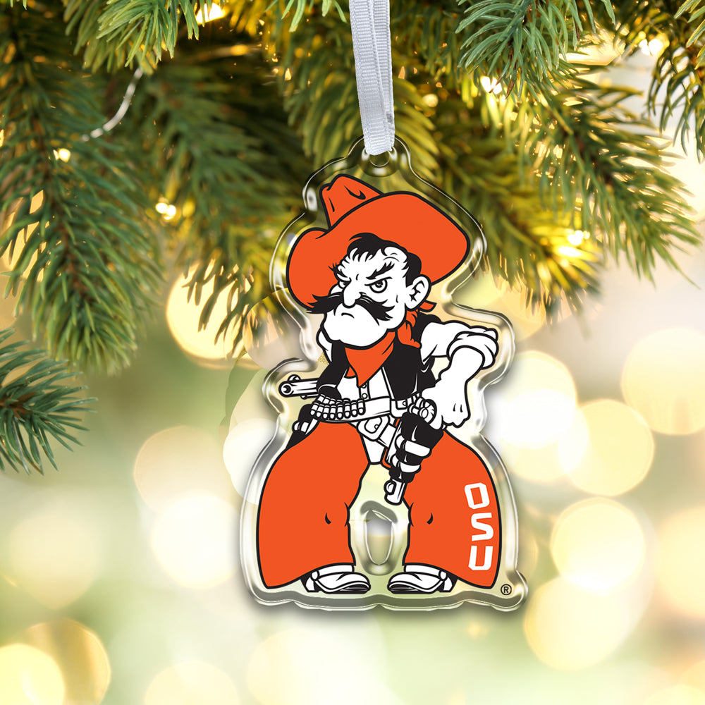 Oklahoma State Cowboys - Pistol Pete Ornament & Bag Tag