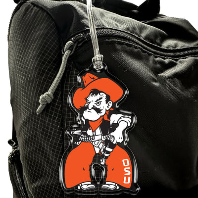 Oklahoma State Cowboys - Pistol Pete Ornament & Bag Tag