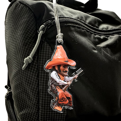 Oklahoma State Cowboys - Pistol Pete Live Ornament & Bag Tag