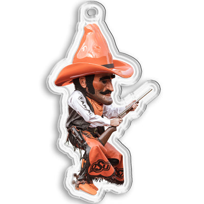 Oklahoma State Cowboys - Pistol Pete Live Ornament & Bag Tag