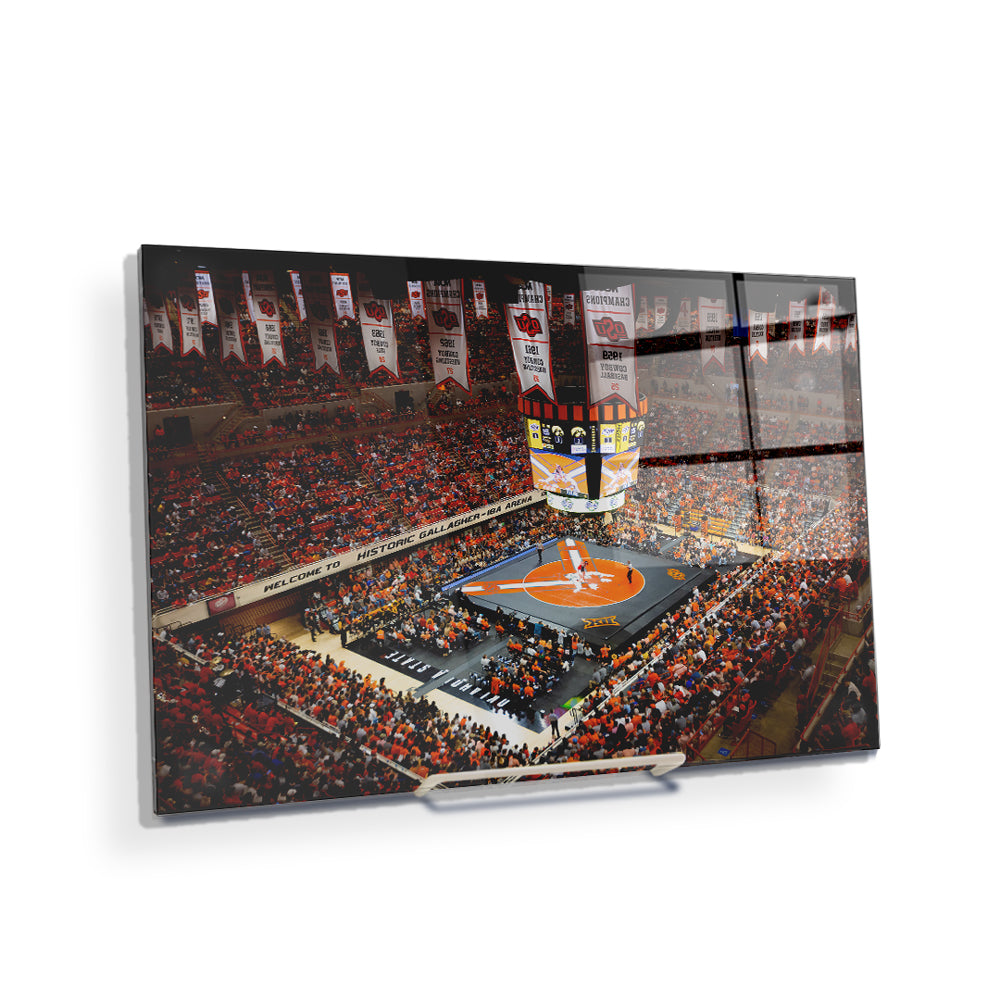 Oklahoma State Cowboys - Gallagher-Iba Arena - College Wall Art #Canvas
