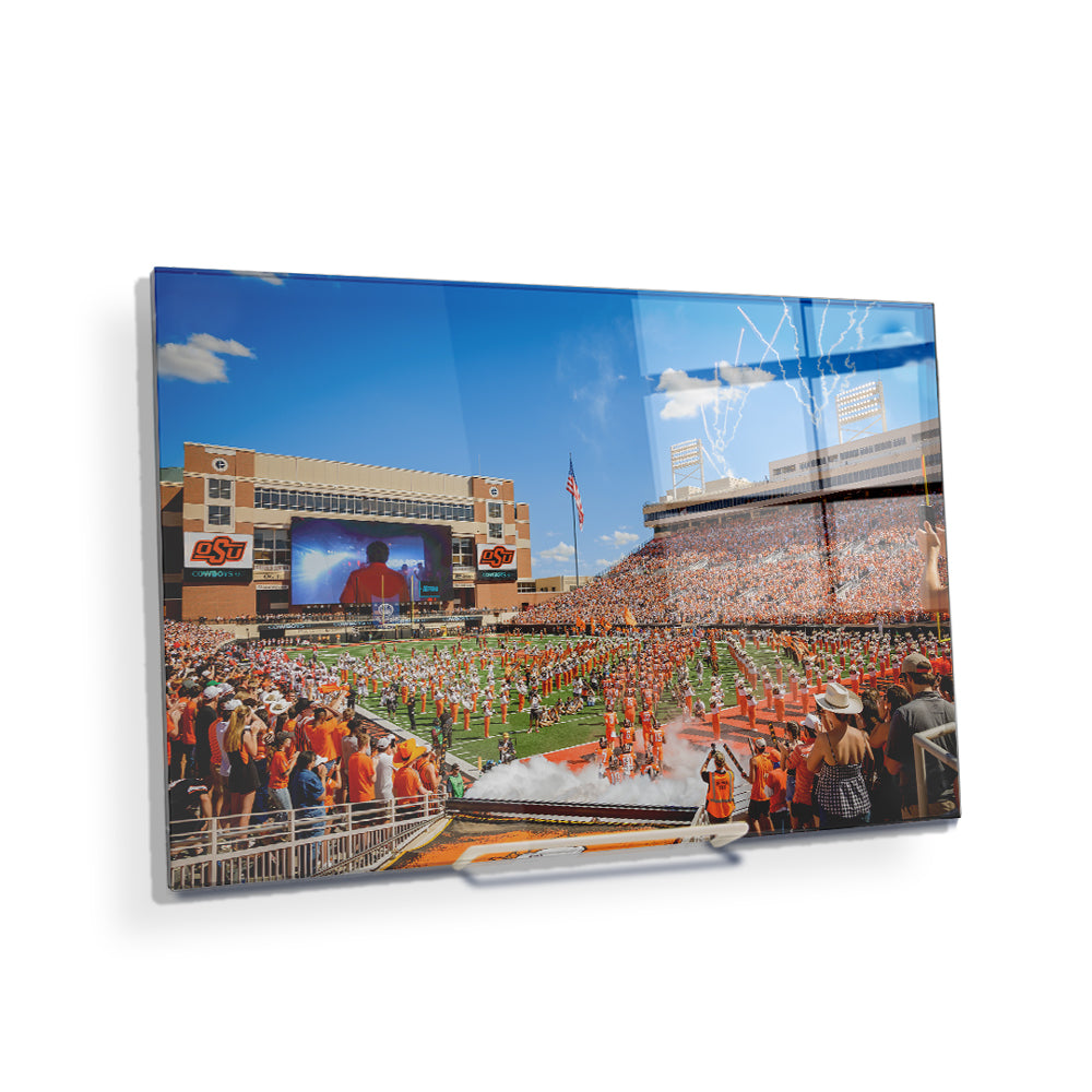 Oklahoma State Cowboys - Enter Pokes - College Wall Art #Canvas