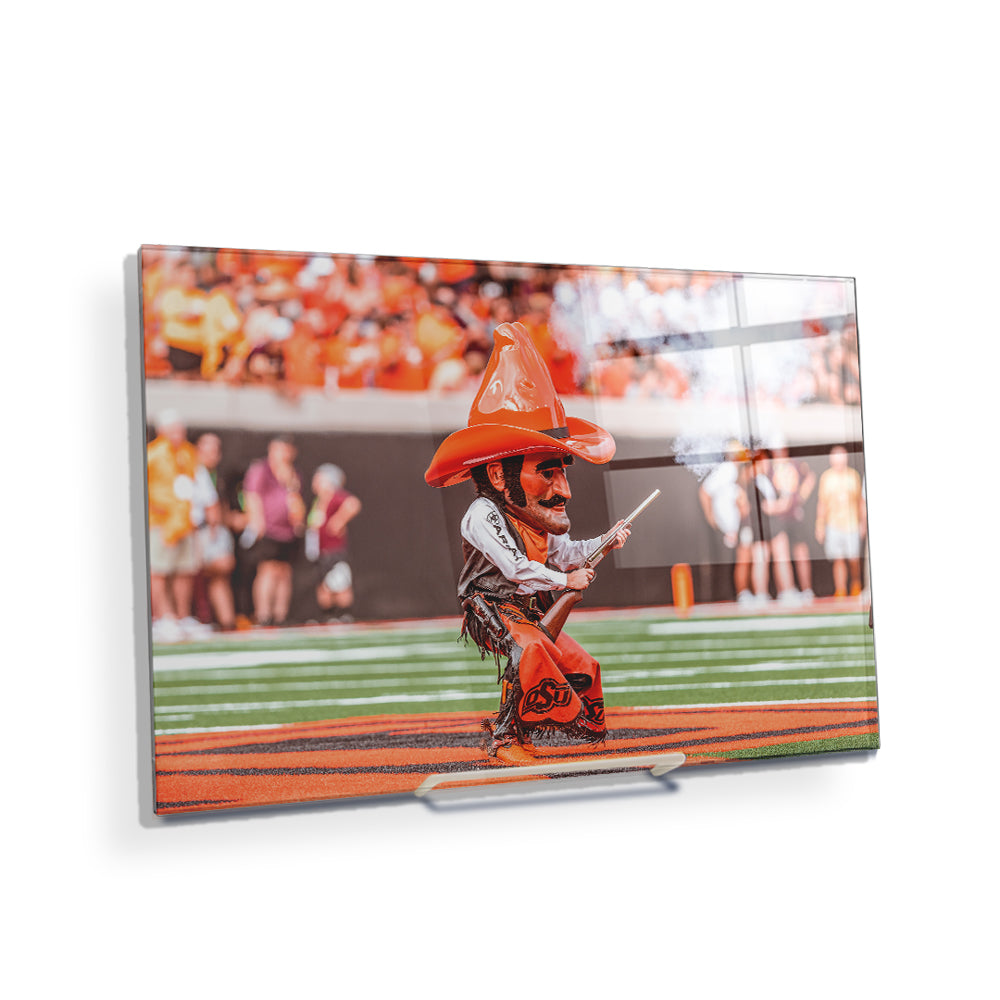 Oklahoma State Cowboys - Pistol Pete - College Wall Art #Canvas