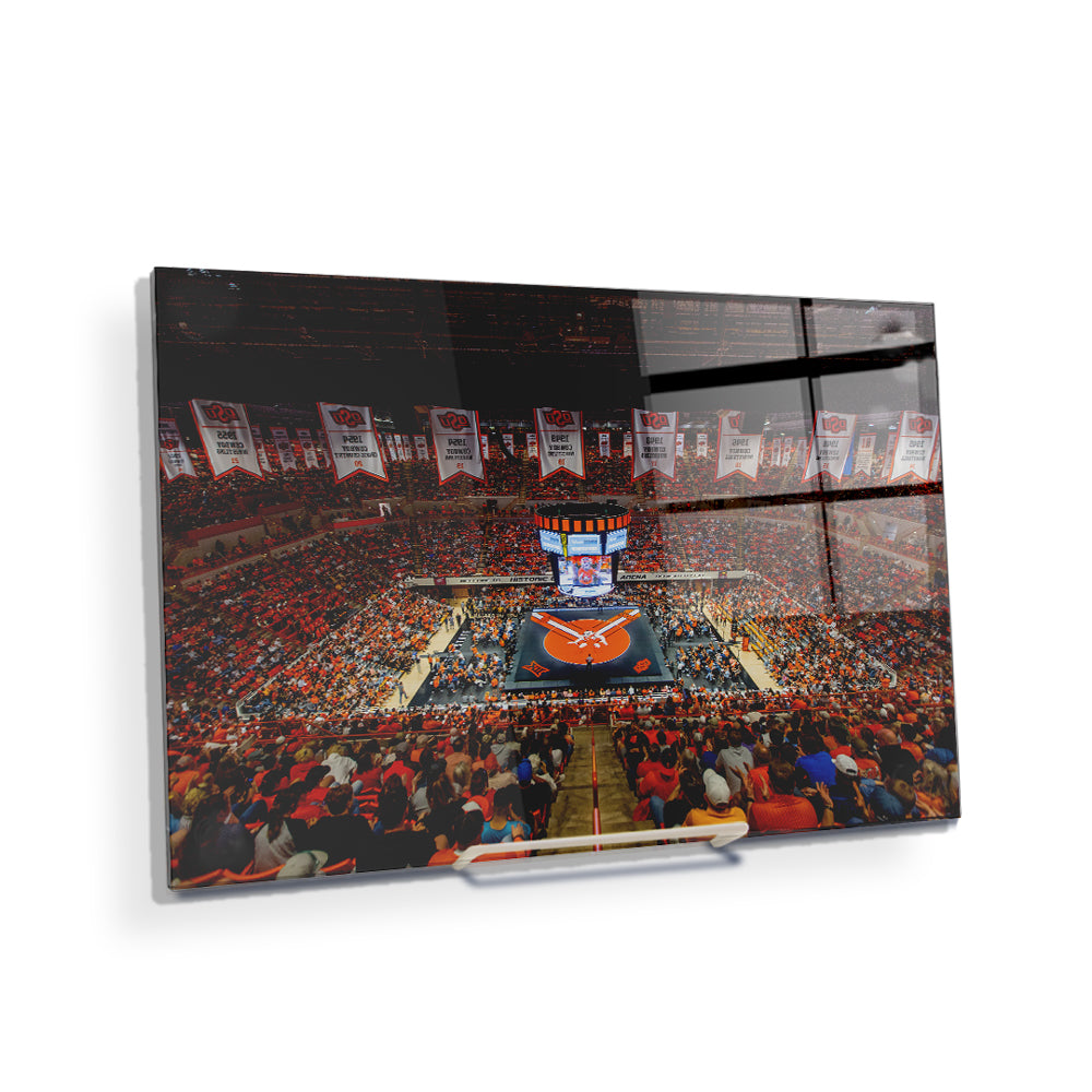 Oklahoma State Cowboys - OSU Wrestling - College Wall Art #Canvas