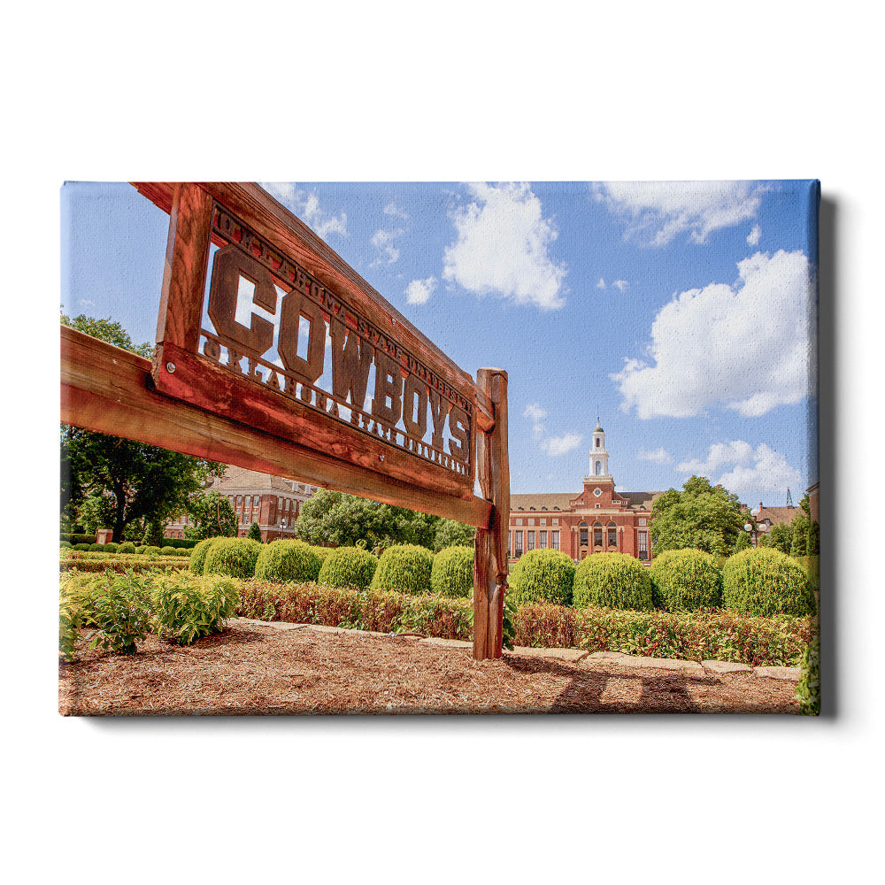 Oklahoma State Cowboys - Cowboys Oklahoma State - College Wall Art #Canvas