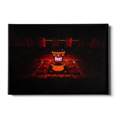 Oklahoma State Cowboys - Wrestling Lights - College Wall Art #Canvas