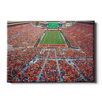 Oklahoma State Cowboys - OSU Orange Out - College Wall Art #Canvas