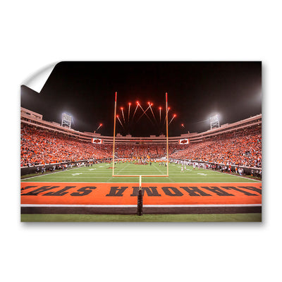 Oklahoma State Cowboys - Boone Pickens Stadium from the End Zone - College Wall Art #Wall Decal