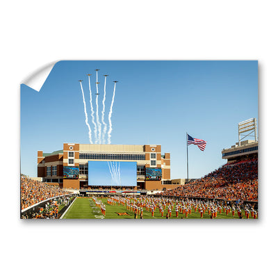 Oklahoma State Cowboys - OSU Flyover - College Wall Art #Wall Decal
