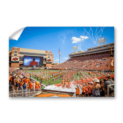 Oklahoma State Cowboys - Enter Pokes - College Wall Art #Wall Decal