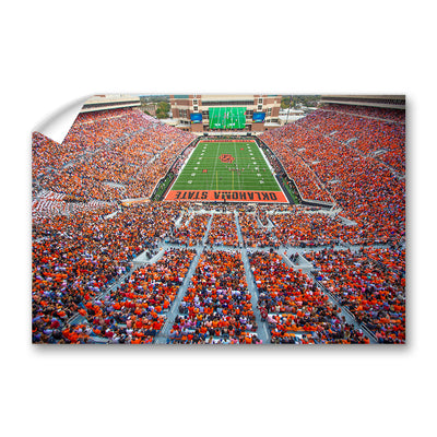 Oklahoma State Cowboys - OSU Orange Out - College Wall Art #Wall Decal
