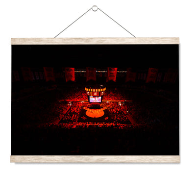 Oklahoma State Cowboys - Wrestling Lights - College Wall Art #Hanging Canvas