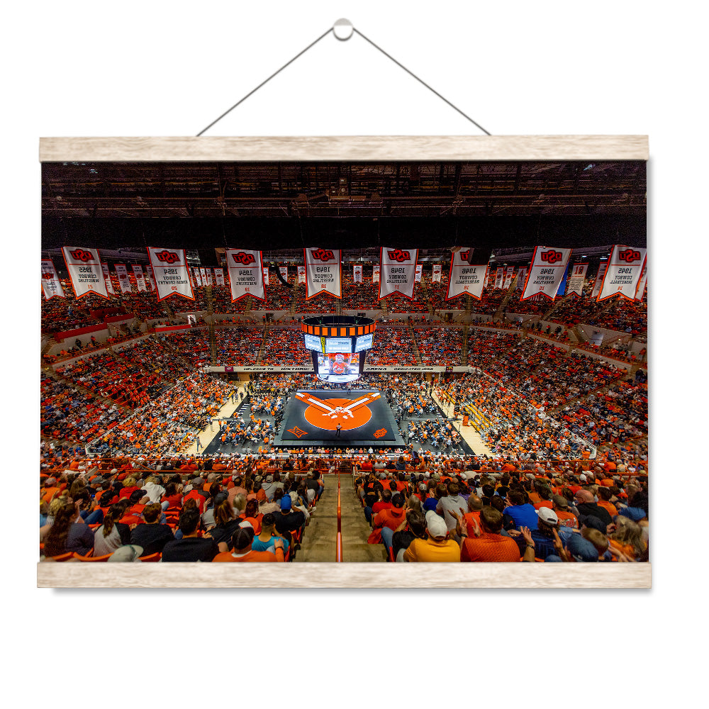 Oklahoma State Cowboys - OSU Wrestling - College Wall Art #Canvas