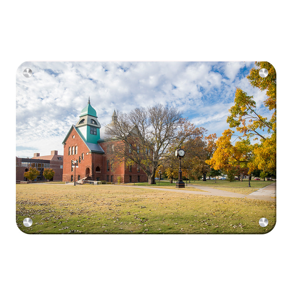 Oklahoma State Cowboys - Autumn Old Central - College Wall Art #Canvas