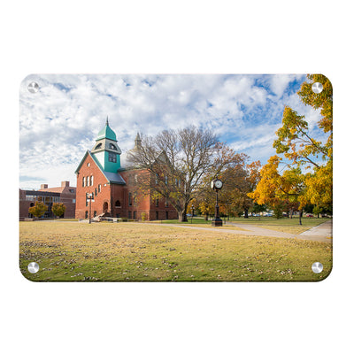 Oklahoma State Cowboys - Autumn Old Central - College Wall Art #Metal