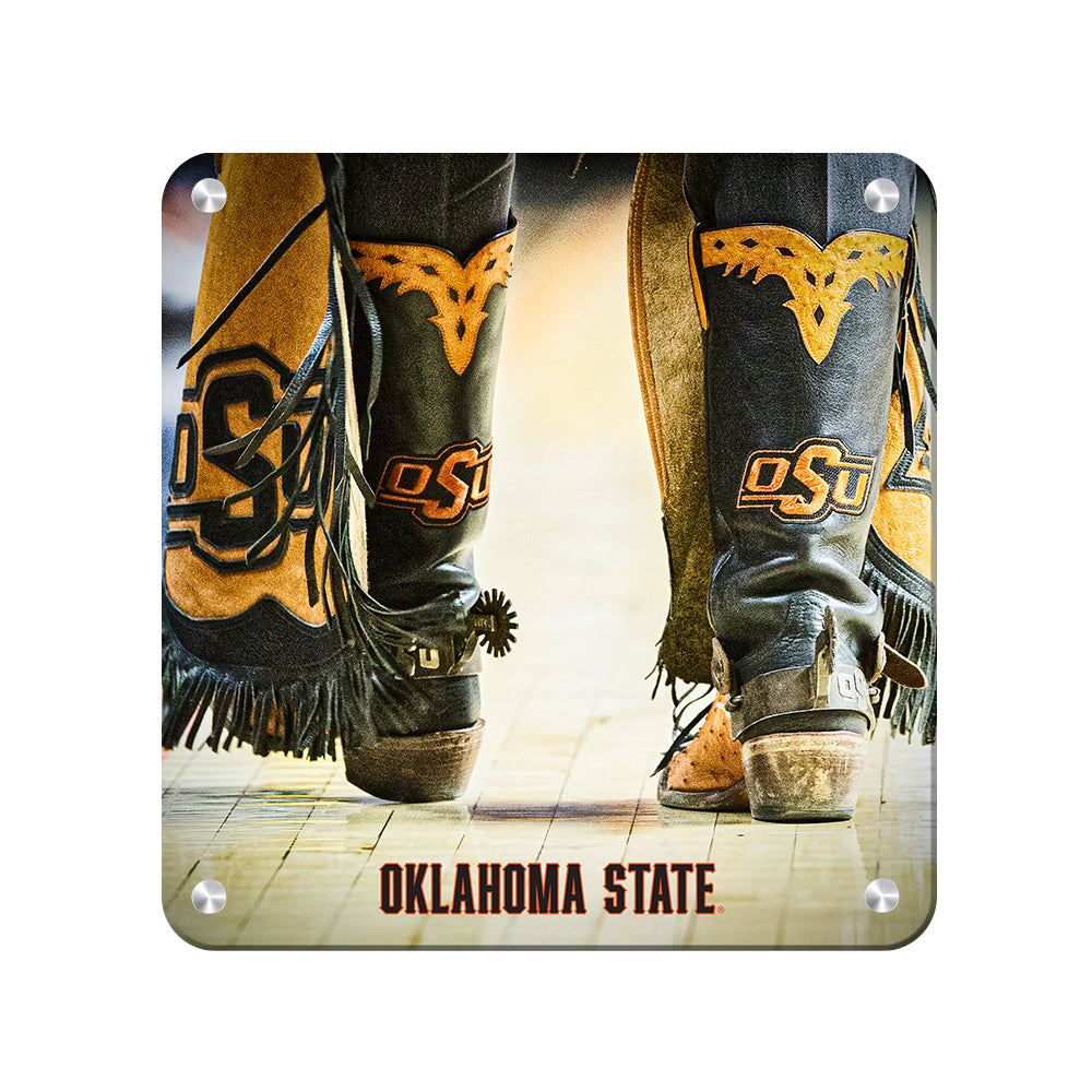 Oklahoma State Cowboys - OSU Boots - College Wall Art #Canvas
