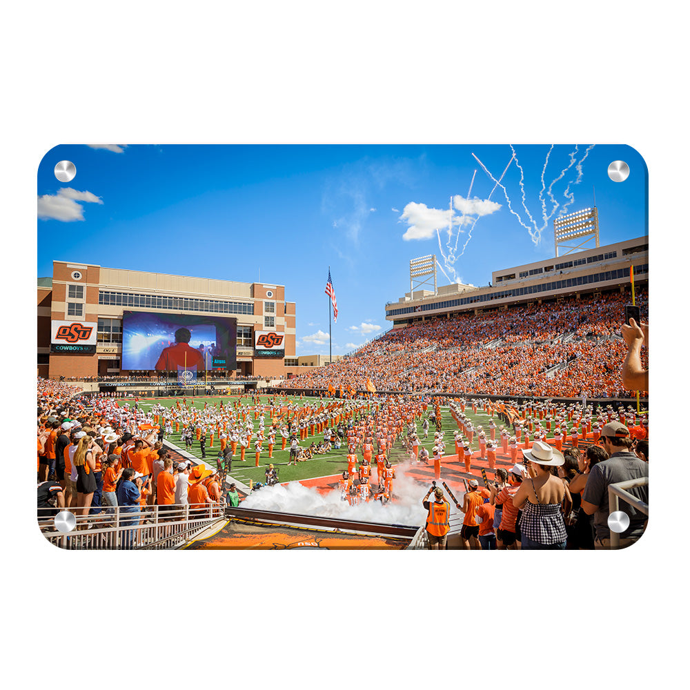 Oklahoma State Cowboys - Enter Pokes - College Wall Art #Canvas
