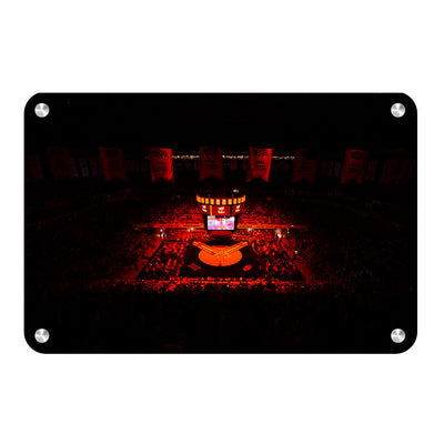 Oklahoma State Cowboys - Wrestling Lights - College Wall Art #Metal