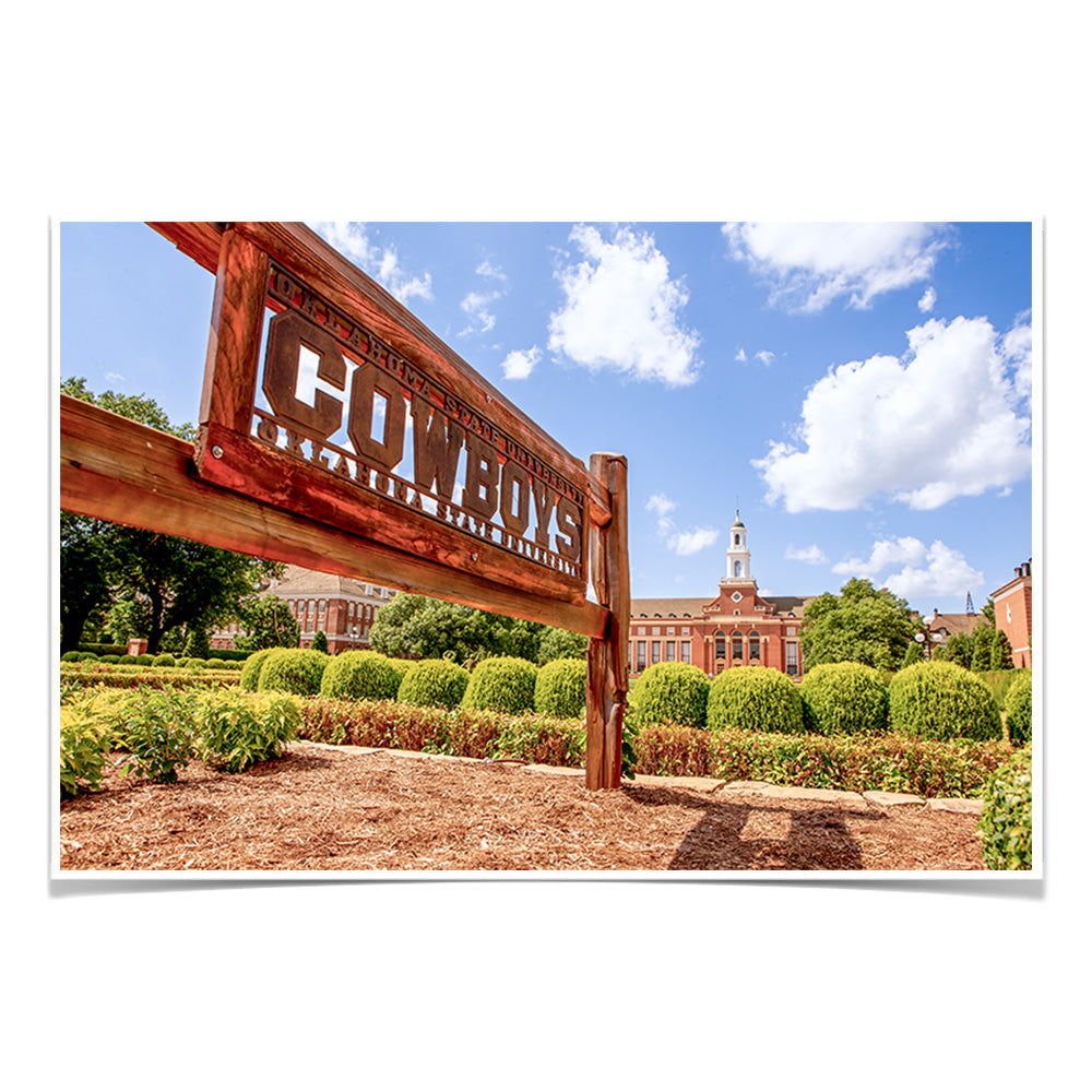 Oklahoma State Cowboys - Cowboys Oklahoma State - College Wall Art #Canvas
