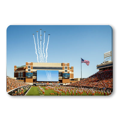 Oklahoma State Cowboys - OSU Flyover - College Wall Art #PVC