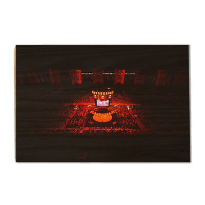 Oklahoma State Cowboys - Wrestling Lights - College Wall Art #Wood
