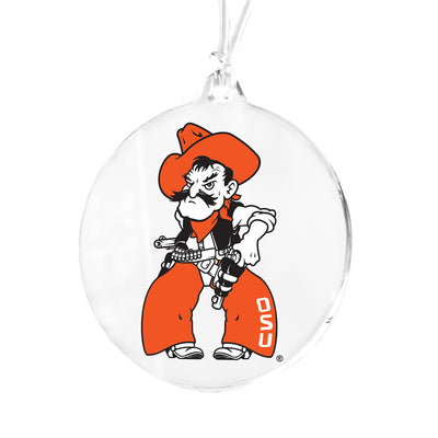 Oklahoma State Cowboys - Pistol Pete Ornament & Bag Tag