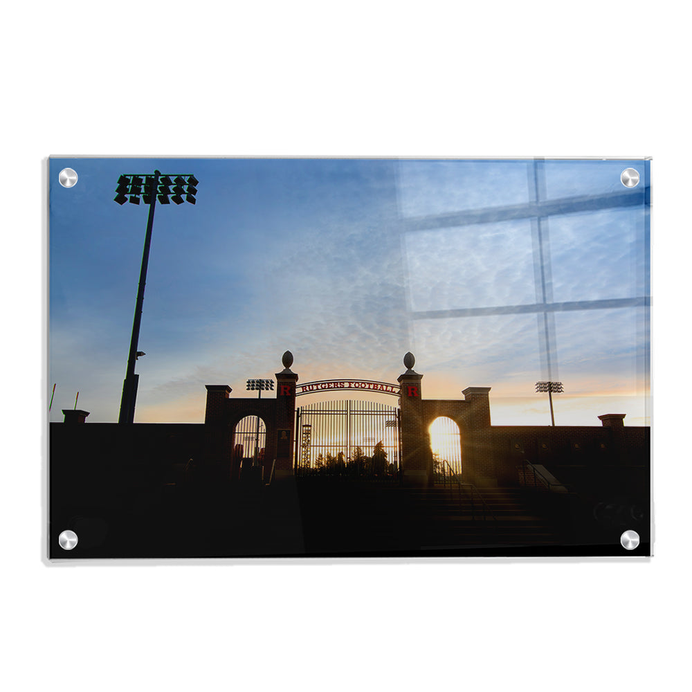 Rutgers Scarlet Knights - Rutgers Football - College Wall Art #Canvas