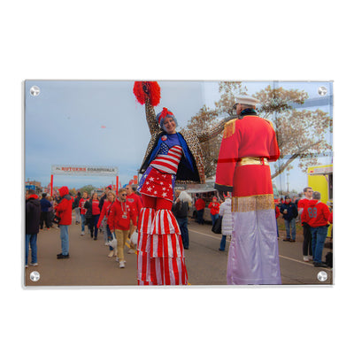 Rutgers Scarlet Knights - Rutgers Boardwalk - College Wall Art #Acrylic