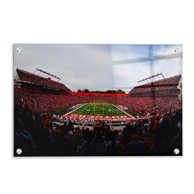 Rutgers Scarlet Knights - Rutgers SHI Stadium - College Wall Art #Acrylic