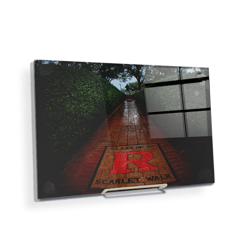 Rutgers Scarlet Knights - Scarlet Walk - College Wall Art #Canvas