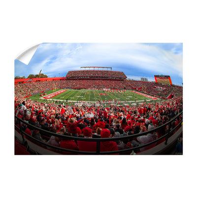 Rutgers Scarlet Knights - Fisheye SHI - College Wall Art #Decal