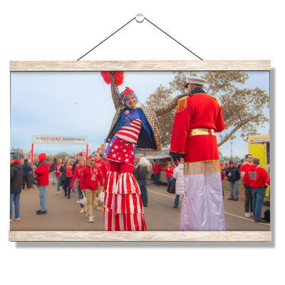 Rutgers Scarlet Knights - Rutgers Boardwalk - College Wall Art #Hanging Canvas