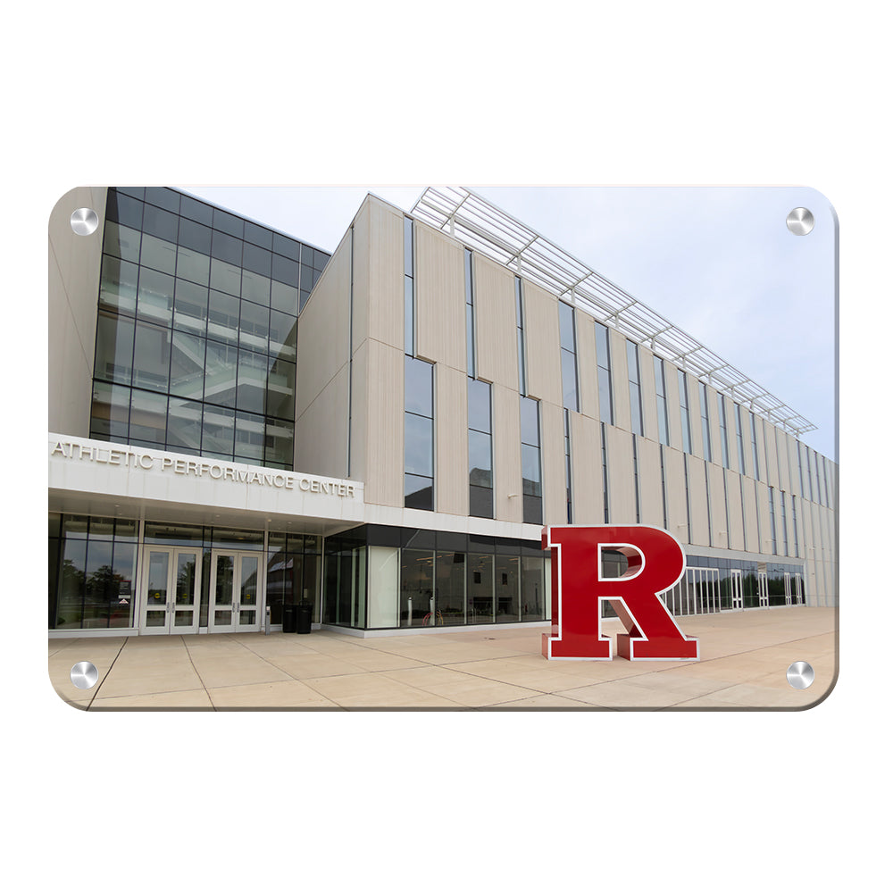 Rutgers Scarlet Knights - Athletic Performance Center - College Wall Art #Canvas